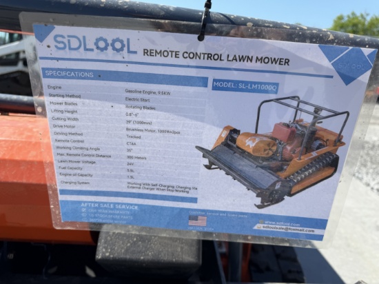 New SDOOL Remote Control 40" Flail / Lawn Mower