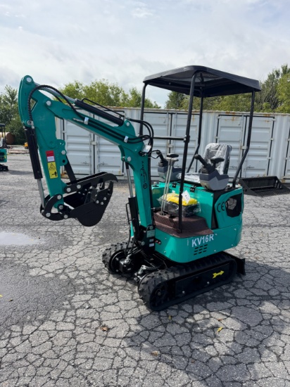 New CFG KV16R Mini Excavator