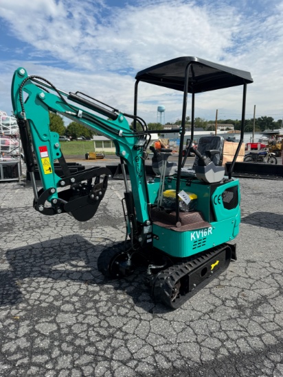 New CFG KV16R Mini Excavator