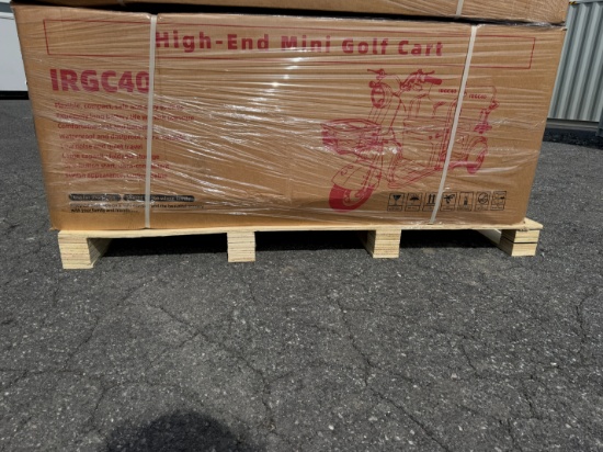 (2x) New SDLANCH IRGC40 Mini Golf Cart