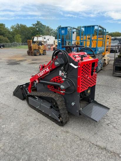 AGT YSRT14 Mini Stand-On Skid Loader