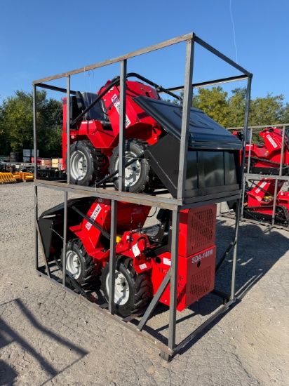 (2X) New AGT SDA-140W Mini Ride On Skid Loader