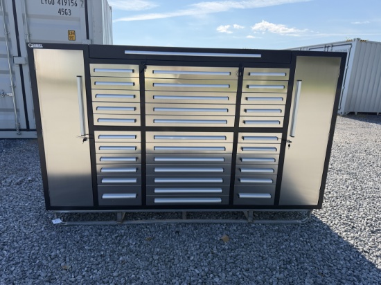 New Chery 8'6" Stainless Steel Tool Box