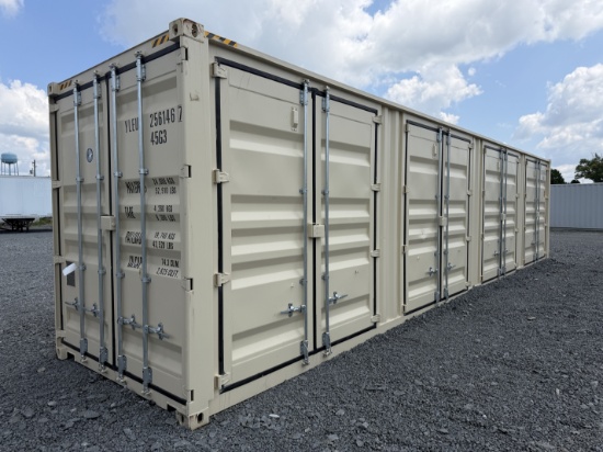 Used 40 Ft High Cube Multi Door Container