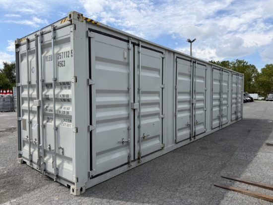 Used 40 Ft High Cube Multi Door Container