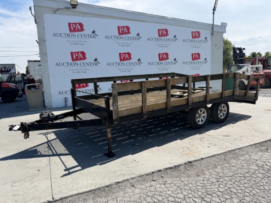 2021 Homemade 15' Equipment Trailer