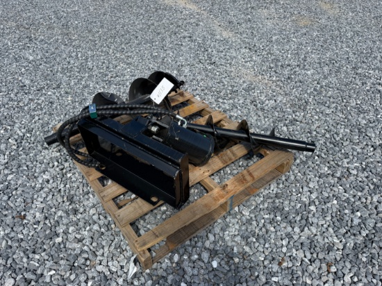 New SDLANCH Mini Excavator Attach Auger Drive