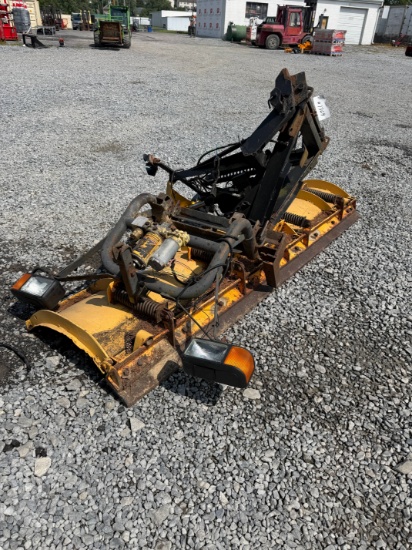 Used 108" Front Mount Power Angle Snow Plow