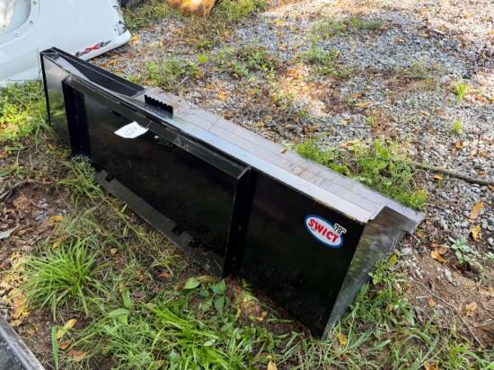 Used Swict 78" Quick Attach Bucket