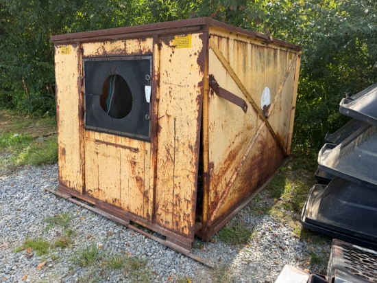 Used 75" x 105" Leaf Box