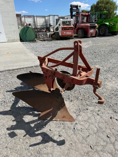 Used 2-Row 3pt Hitch Plow Attachment