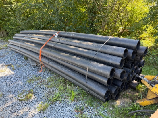 Skid Lot of 20' PVC Pipe