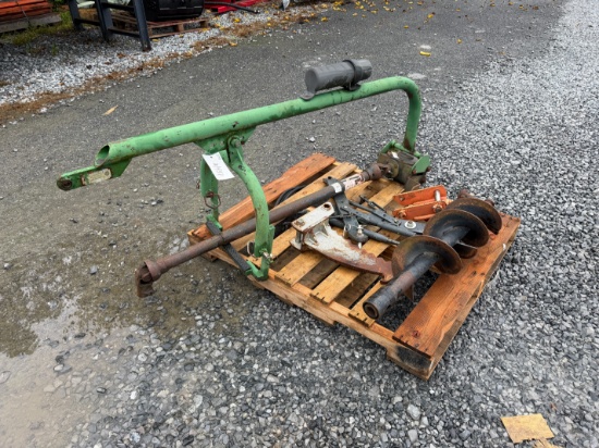 Used 3pt Hitch Auger Drive Attachment