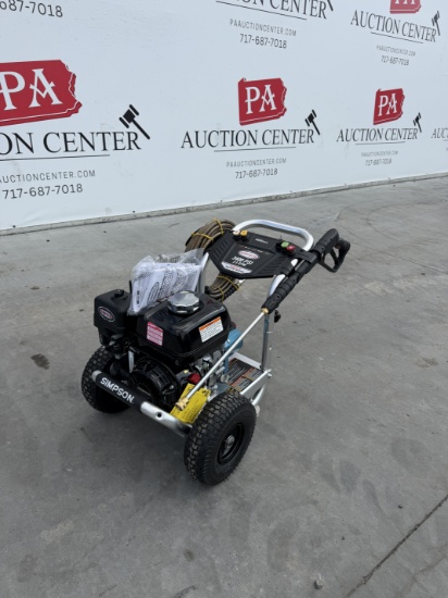 New Simpson 3400 PSI Pressure Washer