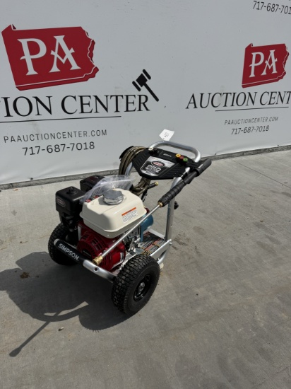 New Simpson 3400PSI Pressure Washer