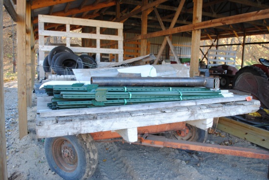 Minnesota Big 7 wagon, 6-bolt wheels, 8' wide x 16' long (just wagon, no contents)