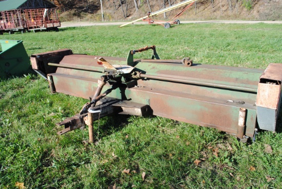 "Speedy"? Stalk chopper for parts, needs some repair, missing belts, lift bar cracked, 540 pto, 12'