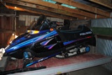 1996 Polaris Classic 500 snowmobile with 2868 miles, electric start & reverse