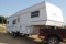 1999 Dutchmen Classic 30' 5th wheel camper, 1-slide out, sleeps 6, slight water leak on corner of sl