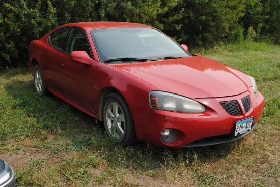 2008 Pontiac Grand Prix, 4-door, 227,147 miles, 3800 motor, titled