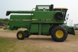 1980 John Deere 6620 diesel, 4494 hours, hydrostatic combine, 15 good new bearings, new hydro filter