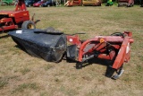 Agco 7' disc mower (pto shaft & operator manual in trailer)