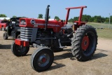 1975 Massey Ferguson 165 Row Crop tractor, ROPS, completely restored, new battery, new fluids, wide