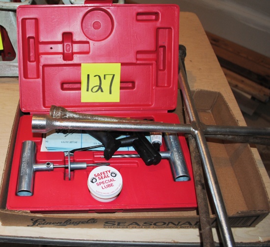 Tire Repair Kit with (2) 4-Way Wrenches