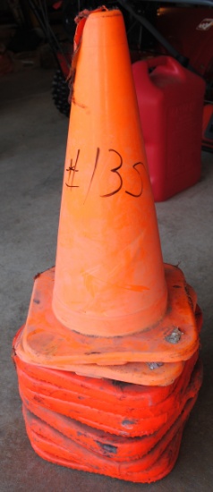 11 Orange Cones