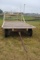 14'x almost 8' wide Hay Rack on Running Gear