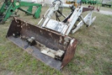 Great Bend Loader, Quick-tach, 800 model, has quick-tach bucket, fits John Deere 10-55 series