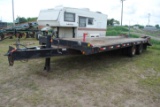 1997 Towmaster Trailer, 21' plus 5' beaver tail, flip ramps, air brakes, tandem axle, dual wheels