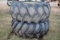 Pair of Firestone 23.1-26 tires on 8-bolt 20