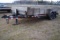 2001 Maclander Trailer 18' plus 2' beaver tail, slide-in ramps, 18