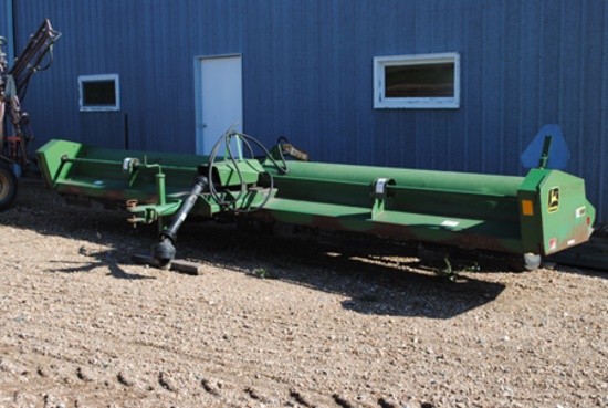 John Deere 120 Stalk Chopper, Knives are wore otherwise fair condition. Serial #P01207001233