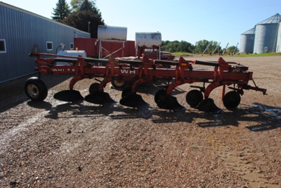 White WH 5-bottom plow. Serial #17867