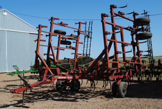 White Model 230 30' Folding Field Cultivator. Serial #210064