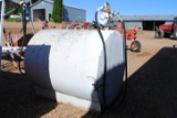 500 gallon fuel barrel with 12-volt electric pump