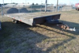 19'x8' Homemade trailer, permanent plate