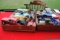 2 Boxes including misc. truck and car banks & misc. toys