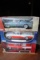 Toy cars in box including 1958 Pontiac Bonneville, 57' Buick Roadmaster, 53' Buick Skylark, 454 SS C