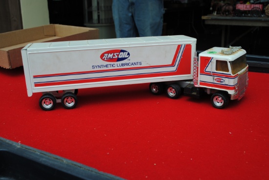 Amsoil semi with trailer