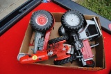 Box of Massey Ferguson & Massey Harris broken tractors