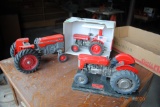 1/16 Ertl Massey Ferguson 135 with canopy with box, Massey Ferguson 175 diesel, Massey Ferguson 65