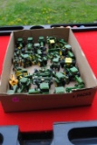 1/64 John Deere tractors, combine, implements