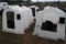 4 Square Calf Huts, crack in side of one (sell 4x the money)