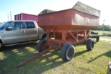J&M Gravity Box on Kasten running gear, tires only a couple years old, 225-250 bushel