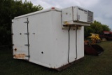 Truck box cooler, 10'x8', cooling unit inoperative