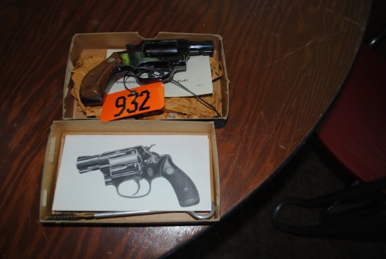 Smith & Wesson .38 Chiefs Special Revolver Model No. 36. (MUST HAVE PERMIT TO CARRY OR PERMIT TO PUR