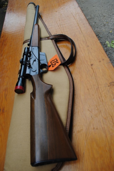 Remington Woodmaster Model 81 300 Savage with Weaver scope (1949?)